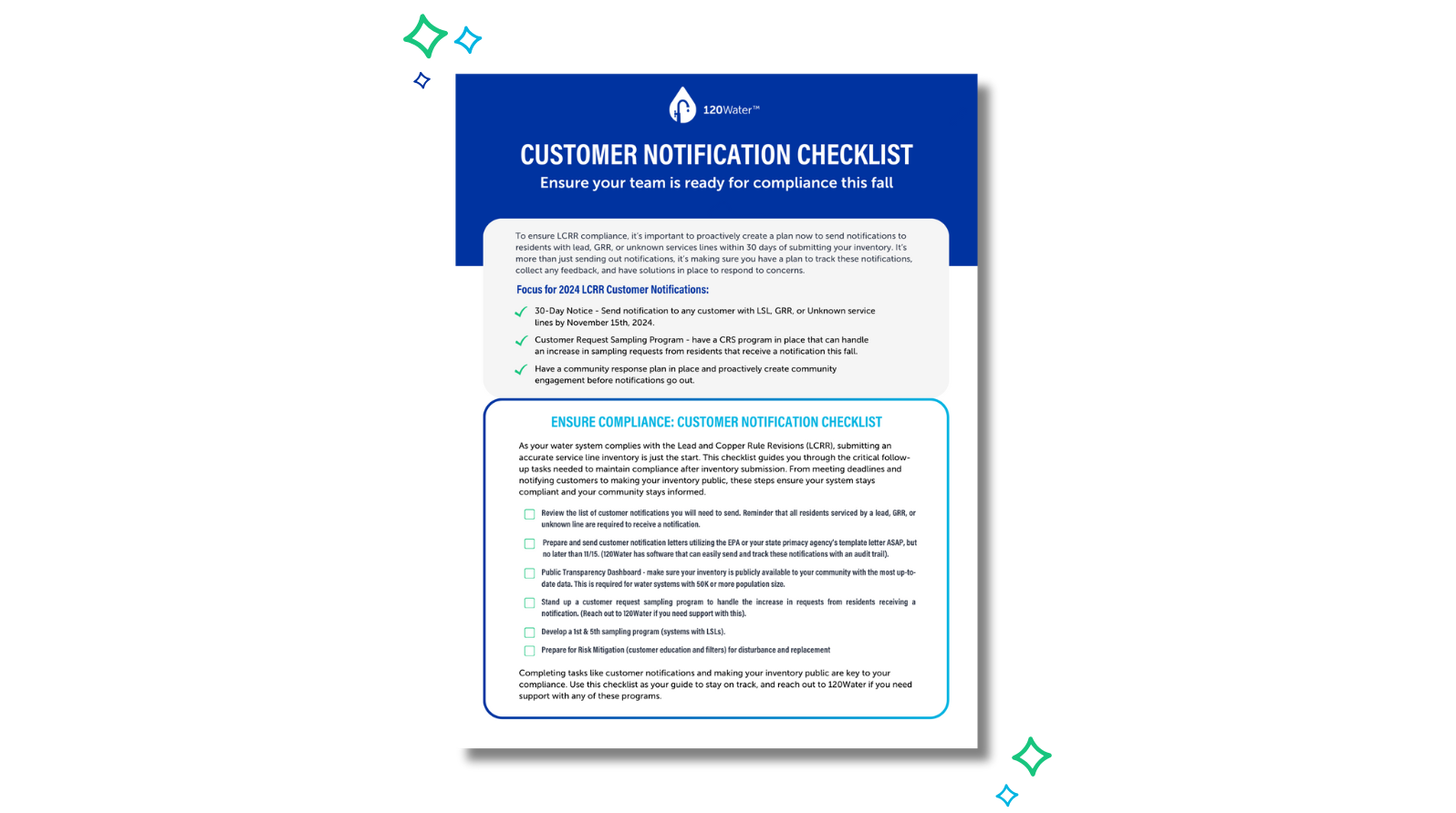 2024 Communications Checklist